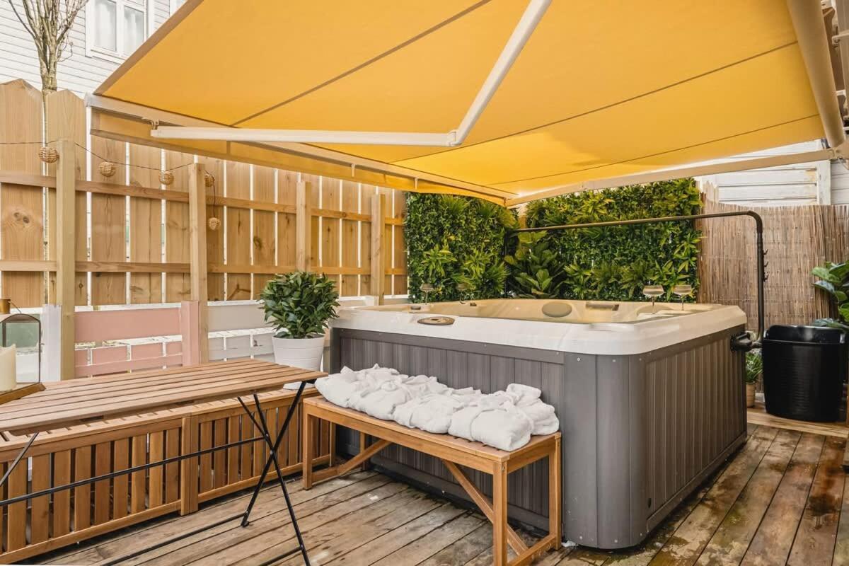 Dinbnb Homes I #1 Bnb In Bergen I Jacuzzi & Parking & Location ภายนอก รูปภาพ